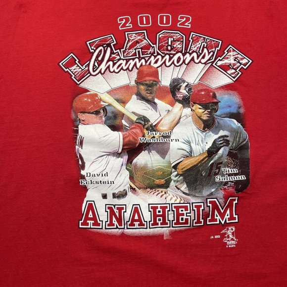 Vintage Y2K Early 2000’s Anaheim Angels Champions T-Shirt Size XXL - Picture 2 of 7